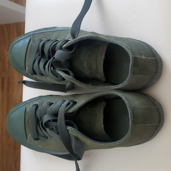 Olive/Army Green Converse Sneakers - Picture 2 of 6